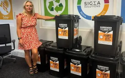 Sigma Solutions Joins Warrington’s Knife Surrender Initiative